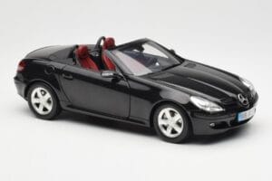 Mercedes SLK R171 Obsidian Zwart Metallic Minichamps 1:18 B66962319 Metaal — afbeelding 7 van 9