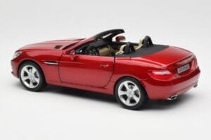 Mercedes SLK R172 Designo Zircon Rood Minichamps 1:18 B66960513 Metaal — afbeelding 7 van 8