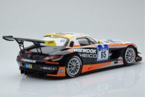 Mercedes SLS AMG GT3 Hankook Team Heico #65 T. Heyer / B. Schneider / M. Arnold / G. Margaritis 24 Hours of Nurburgring 2012  — afbeelding 2 van 6