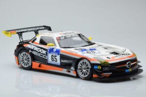 Mercedes SLS AMG GT3 Hankook Team Heico #65 T. Heyer / B. Schneider / M. Arnold / G. Margaritis 24 Hours of Nurburgring 2012  — afbeelding 4 van 6