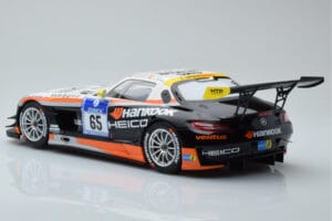 Mercedes SLS AMG GT3 Hankook Team Heico #65 T. Heyer / B. Schneider / M. Arnold / G. Margaritis 24 Hours of Nurburgring 2012  — afbeelding 5 van 6