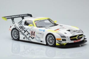 Mercedes SLS AMG GT3 HTP Motorsport Persson #84 B. Schneider / M. Buhk / M. Gotz Winners 24 Hours of Spa-Francorchamps 2013 M — afbeelding 4 van 6