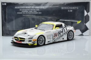 Mercedes SLS AMG GT3 HTP Motorsport Persson #84 B. Schneider / M. Buhk / M. Gotz Winners 24 Hours of Spa-Francorchamps 2013 M — afbeelding 6 van 6