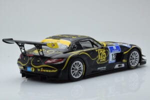 Mercedes SLS AMG GT3 Rowe Racing #125 Zehe / Bullitt / Renger / Hartung ADAC 24 Hours of Nurburgring 2013 Minichamps 1:18 151 — afbeelding 2 van 6