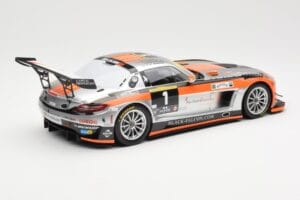 Mercedes SLS AMG GT3 #1 Team Abu Dhabi By Black Falcon K. Al Qubaisi / Edwards / M. Bleekemolen / B. Schneider Winners 24H Du — afbeelding 2 van 6
