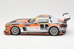 Mercedes SLS AMG GT3 #1 Team Abu Dhabi By Black Falcon K. Al Qubaisi / Edwards / M. Bleekemolen / B. Schneider Winners 24H Du — afbeelding 3 van 6