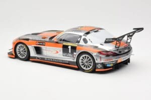 Mercedes SLS AMG GT3 #1 Team Abu Dhabi By Black Falcon K. Al Qubaisi / Edwards / M. Bleekemolen / B. Schneider Winners 24H Du — afbeelding 5 van 6