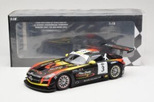 Mercedes SLS AMG GT3 #3 Team Abu Dhabi By Black Falcon K. Al Qubaisi / M. Bleekemolen / B. Schneider Winners Gulf 12 Hours Ab — afbeelding 6 van 6