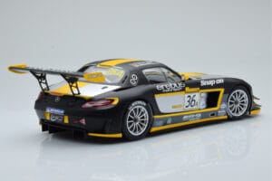 Mercedes SLS AMG GT3 Team Erebus Motorsport #36 B. Schneider / A. Jager / C. Roloff Winners Bathurst 12 Hours 2013 Minichamps — afbeelding 2 van 6