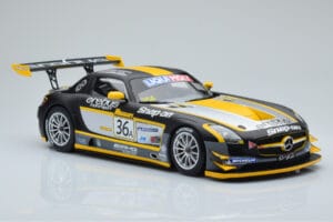 Mercedes SLS AMG GT3 Team Erebus Motorsport #36 B. Schneider / A. Jager / C. Roloff Winners Bathurst 12 Hours 2013 Minichamps — afbeelding 4 van 6