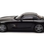 Mercedes SLS AMG Obsidian Zwart Metallic Minichamps 1:18 B66960042 - image 4 of 7