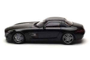 Mercedes SLS AMG Obsidian Zwart Metallic Minichamps 1:18 B66960042 Metaal — afbeelding 4 van 7