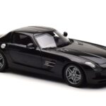 Mercedes SLS AMG Obsidian Zwart Metallic Minichamps 1:18 B66960042 - image 5 of 7
