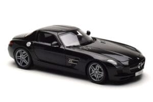 Mercedes SLS AMG Obsidian Zwart Metallic Minichamps 1:18 B66960042 Metaal — afbeelding 5 van 7