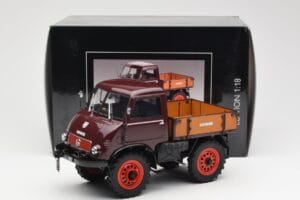 Mercedes Unimog 401 With Westfalia Cabin Schuco 1:18 450014300 Metaal — afbeelding 8 van 8