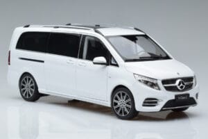 Mercedes V-Class W447 V260L Wit OEM 1:18 QALCN89911149 Metaal — afbeelding 6 van 8