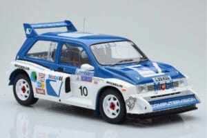 MG Metro 6R4 #10 M. Wilson / N. Harris RAC Rally 1986 IXO 1:18 18RMC068A Metaal — afbeelding 4 van 6