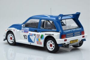 MG Metro 6R4 #10 M. Wilson / N. Harris RAC Rally 1986 IXO 1:18 18RMC068A Metaal — afbeelding 5 van 6