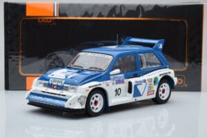 MG Metro 6R4 #10 M. Wilson / N. Harris RAC Rally 1986 IXO 1:18 18RMC068A Metaal — afbeelding 6 van 6