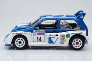 MG Metro 6R4 #14 D. Llewellin / P. Short RAC Rally 1986 IXO 1:18 18RMC068C Metaal — afbeelding 3 van 6