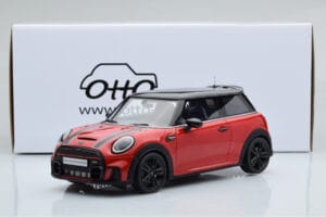 Mini Cooper S JCW F56 Rood Otto 1:18 OT984 Hars — afbeelding 6 van 6