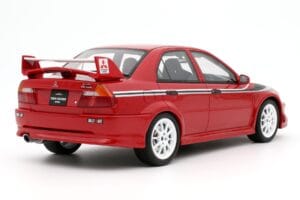 Mitsubishi Lancer Evolution VI CP9A Tommi Makinen Edition Rood Otto 1:18 OT422 Hars — afbeelding 2 van 5