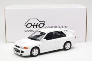 Mitsubishi Lancer Evo III Scotia Wit Otto 1:18 OT1065 Hars — afbeelding 6 van 6
