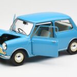 Morris Mini Minor Blauw Kyosho 1:18 08964BL - image 2 of 8