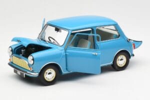 Morris Mini Minor Blauw Kyosho 1:18 08964BL Metaal — afbeelding 2 van 8