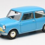 Morris Mini Minor Blauw Kyosho 1:18 08964BL