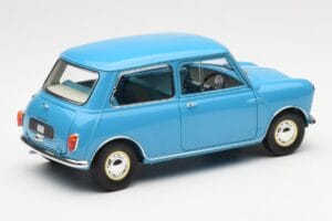 Morris Mini Minor Blauw Kyosho 1:18 08964BL Metaal — afbeelding 3 van 8