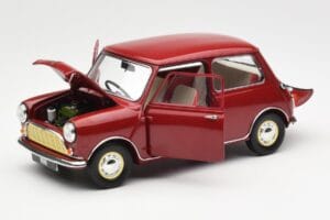 Morris Mini Minor Rood Kyosho 1:18 08964R Metaal — afbeelding 2 van 8