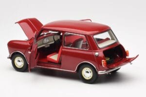 Morris Mini Minor Rood Kyosho 1:18 08964R Metaal — afbeelding 5 van 8