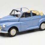 Morris Minor Cabriolet Blauw Minichamps 1:18