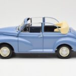Morris Minor Cabriolet Blauw Minichamps 1:18 - image 4 of 8