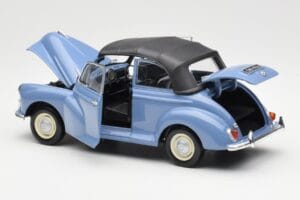 Morris Minor Cabriolet Blauw Minichamps 1:18 150137030 Metaal — afbeelding 5 van 8