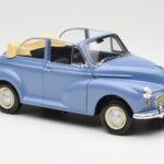 Morris Minor Cabriolet Blauw Minichamps 1:18 - image 6 of 8