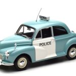 Morris Minor Politie Blauw & Wit Minichamps 1:18