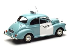 Morris Minor Politie Blauw & Wit Minichamps 1:18 150137090 Metaal — afbeelding 3 van 8