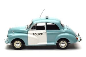Morris Minor Politie Blauw & Wit Minichamps 1:18 150137090 Metaal — afbeelding 4 van 8
