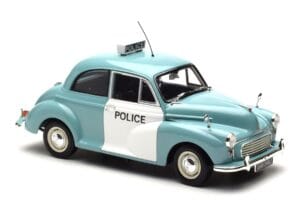 Morris Minor Politie Blauw & Wit Minichamps 1:18 150137090 Metaal — afbeelding 6 van 8