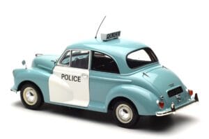 Morris Minor Politie Blauw & Wit Minichamps 1:18 150137090 Metaal — afbeelding 7 van 8
