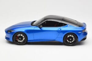 Nissan Fairlady Z Z35 Bayside Blauw GT Spirit 1:18 GT387 Hars — afbeelding 3 van 6