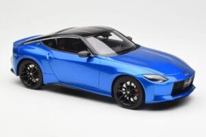 Nissan Fairlady Z Z35 Bayside Blauw GT Spirit 1:18 GT387 Hars — afbeelding 4 van 6