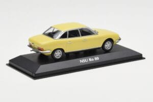 NSU Ro 80 Geel Minichamps 1:43 940015400 Metaal — afbeelding 2 van 4