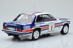 Opel Ascona 400 Rothmans #1 W. Rohrl / C. Geistdorfer Rally Acropolis 1982 IXO 1:18 18RMC097A Metaal — afbeelding 2 van 6