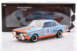 Opel Commodore A Steinmetz Gulf #18 Joossens / Byttebier 24 Hours of Spa 1971 Minichamps 1:18 155714618 Metaal — afbeelding 6 van 6
