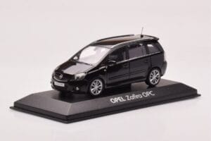Opel Zafira B OPC Zwart Minichamps 1:43 1799622 Metaal — afbeelding 2 van 4