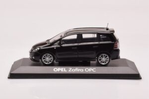 Opel Zafira B OPC Zwart Minichamps 1:43