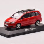 Opel Zafira B OPC Rood Minichamps 1:43 - image 2 of 4